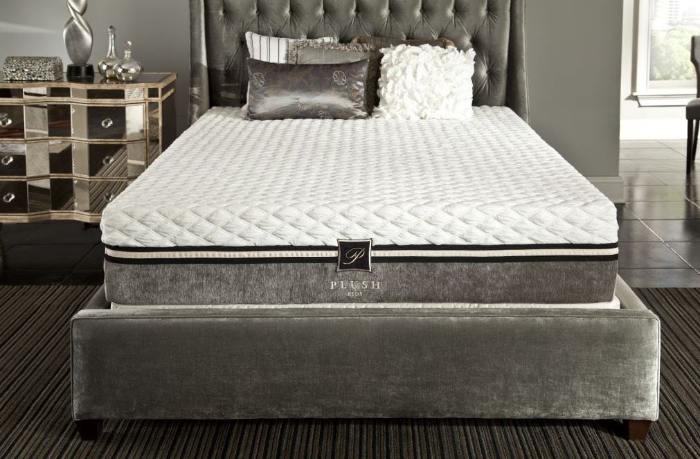 plush bed in a box mattress