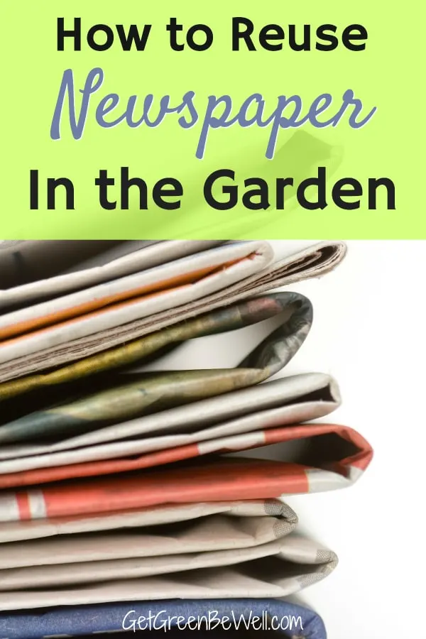 Stack of newspapers on white isolated background