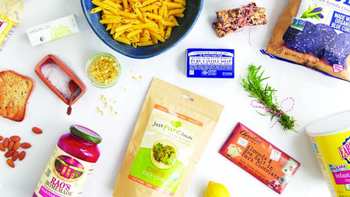 collection of healthy food ingredients