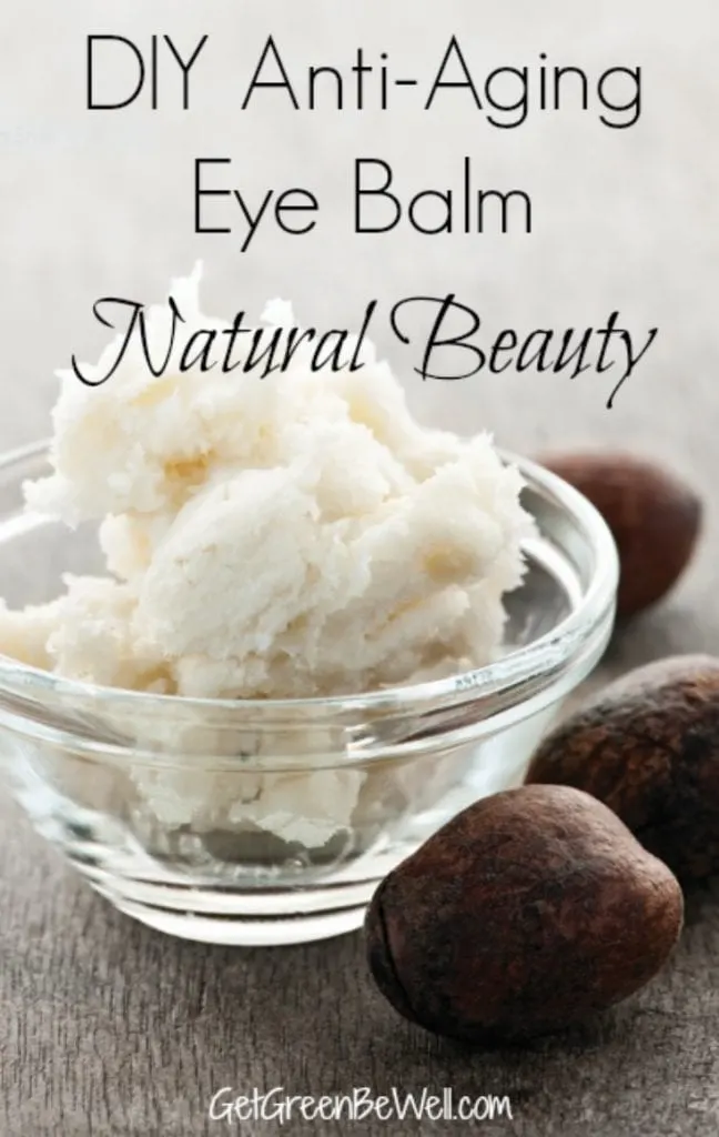DIY Natural Beauty using simple ingredients. This anti-aging eye cream is an easy recipe to try for non-toxic beauty products that you can make at home. Ditch wrinkles naturally. #DIY #naturalbeauty #nontoxicbeauty