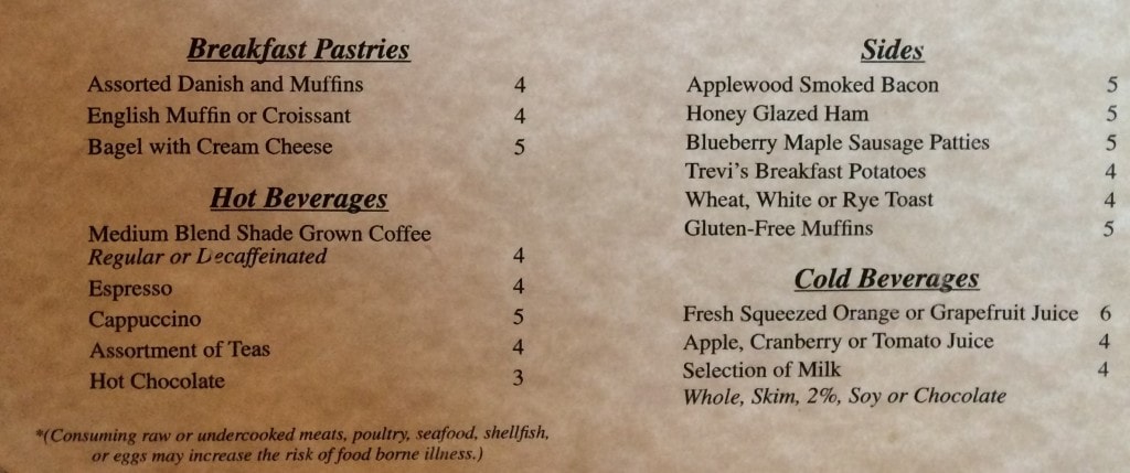 trevi orlando restaurant breakfast menu 2