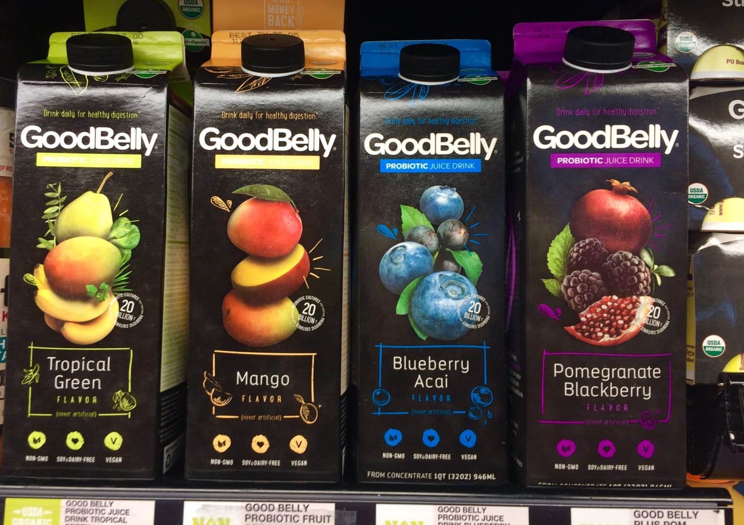 GoodBelly Probiotic Beverages: Organic Juices Review - Get Green Be Well