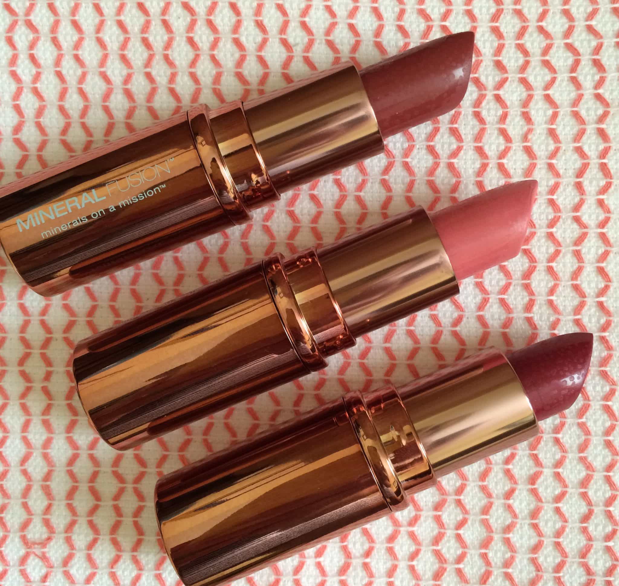 Mineral Fusion Lipsticks