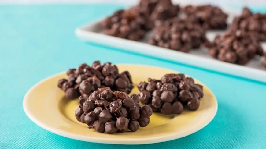 No Bake Cookie clusters