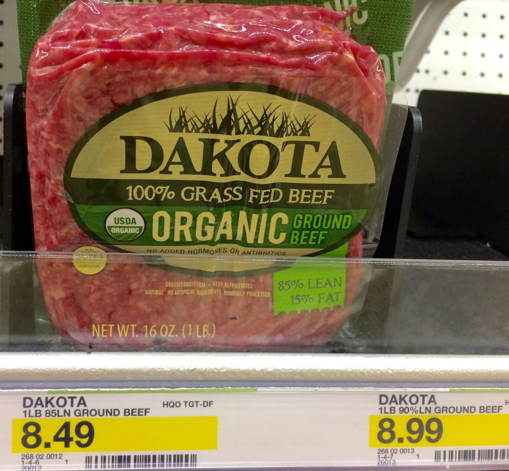 Target Organic Ground Beef
