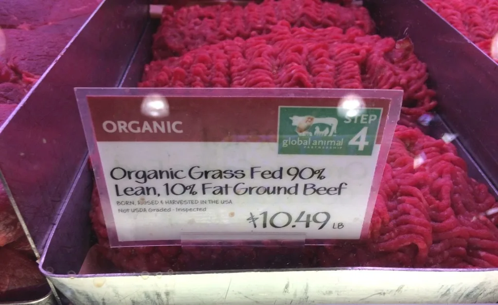 Whole Foods Organic Ground Beef