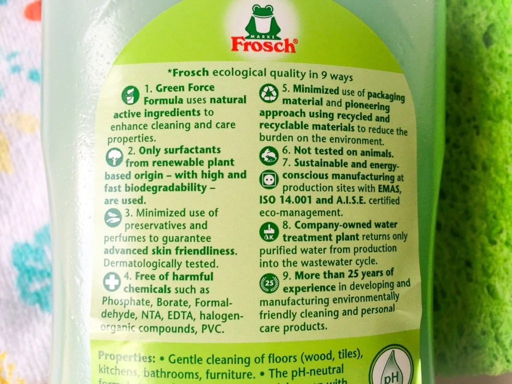 Frosch USA Nine Points Green Cleaner