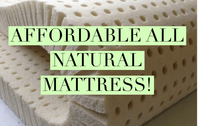 sleep on latex mattress