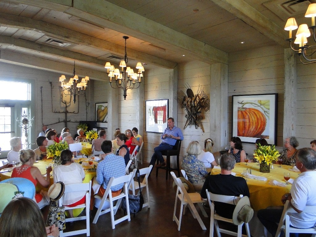 P. Allen Smith Lunch Tour at Moss Mountain Farm Arkansas