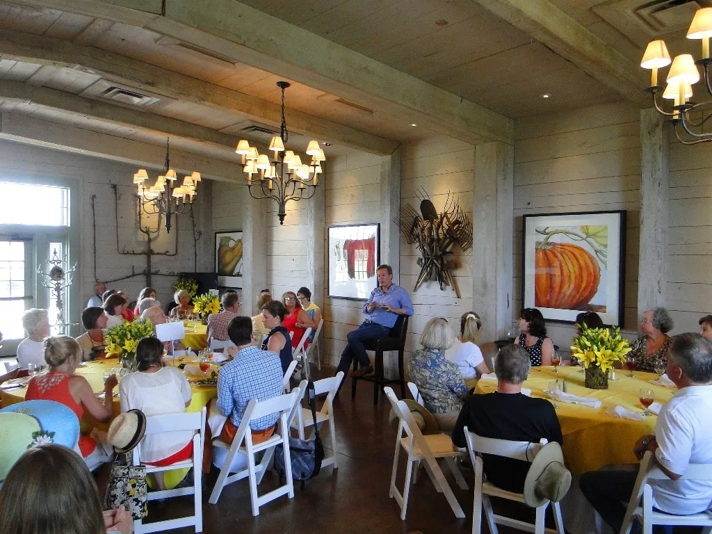 P. Allen Smith Lunch Tour at Moss Mountain Farm Arkansas