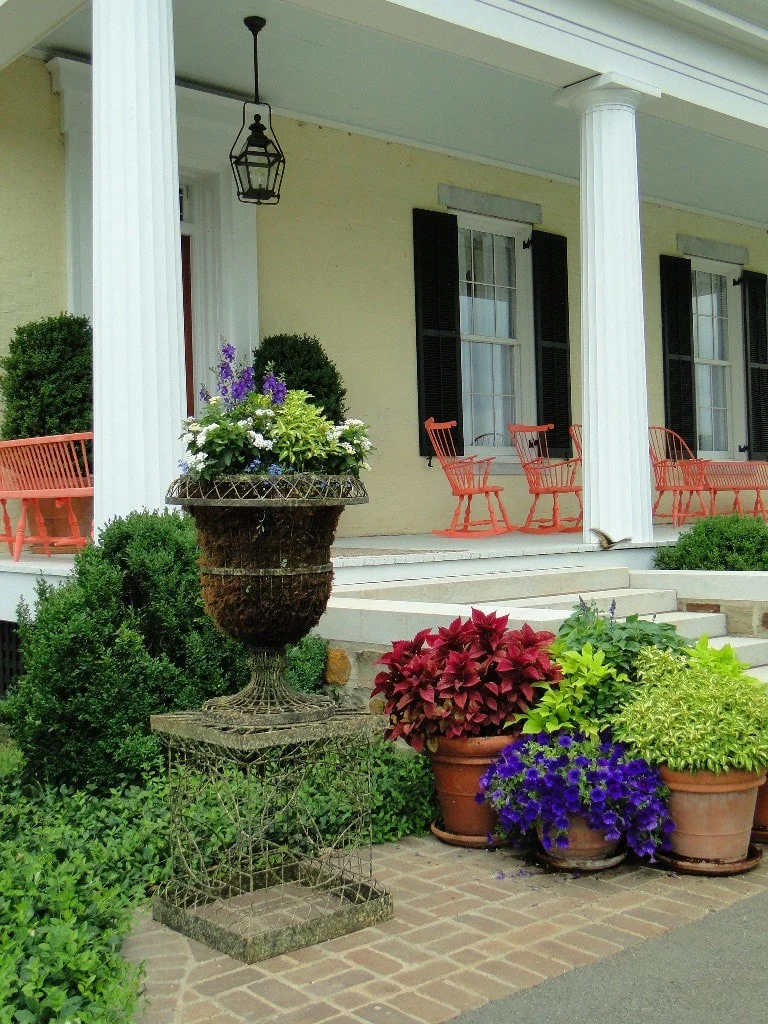 P. Allen Smith Front Porch Garden Home at Moss Mountain Farm Arkansas