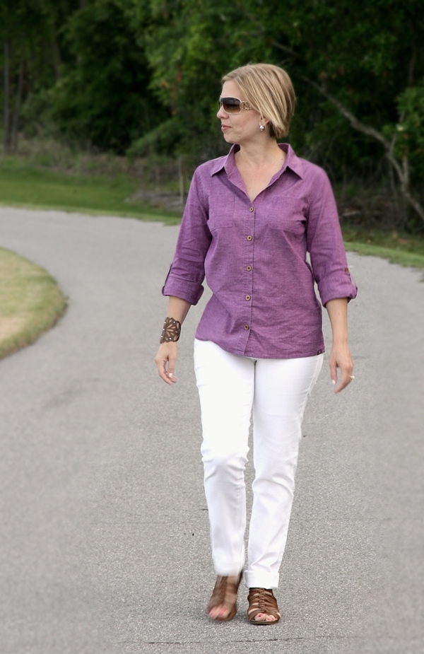 prana sustainable fashion Sutra Shirt Kara Jean EcoFriendly