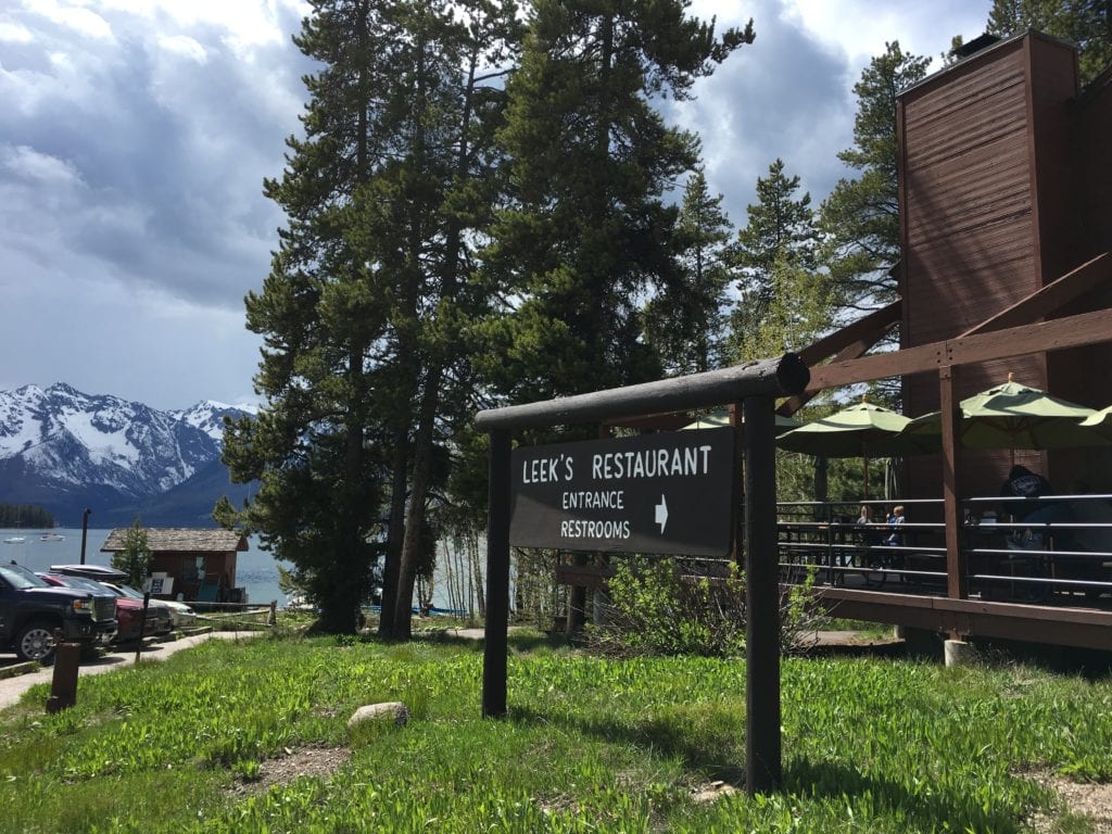 Leeks Marina Pizzeria and Restaurant Colter Bay Grand Teton National Park