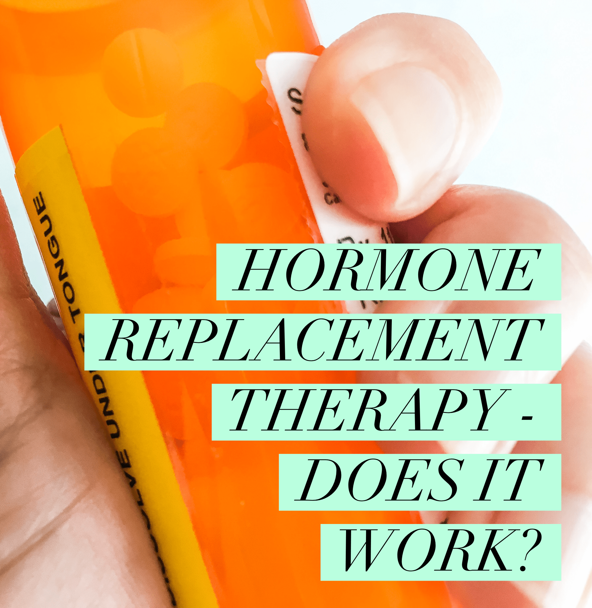 Hormone Replacement Therapy HRT Progesterone Pills What It's Like Hormonal Hell