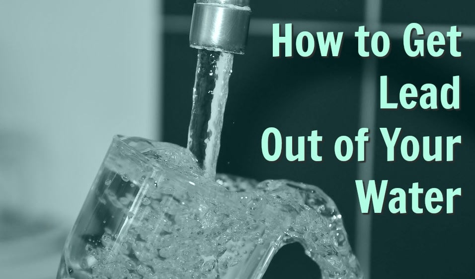 water pouring into a glass How to Get Lead Out of Your Water at Home