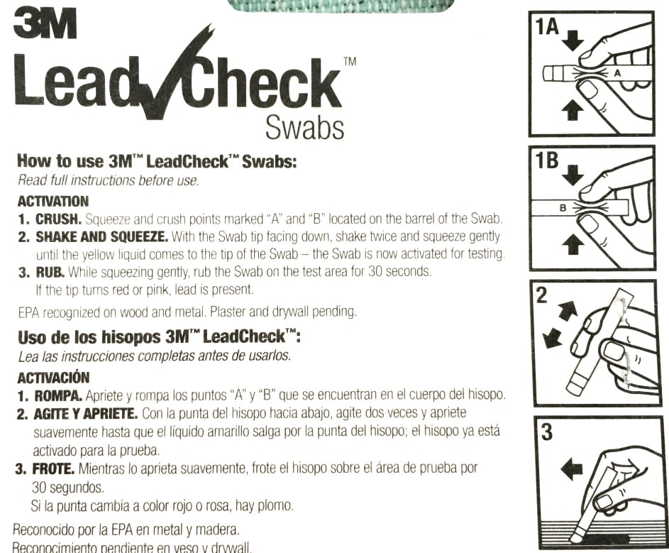 Where to get Free lead test kits. Really important if you have kids, or live in a house built before 1978.