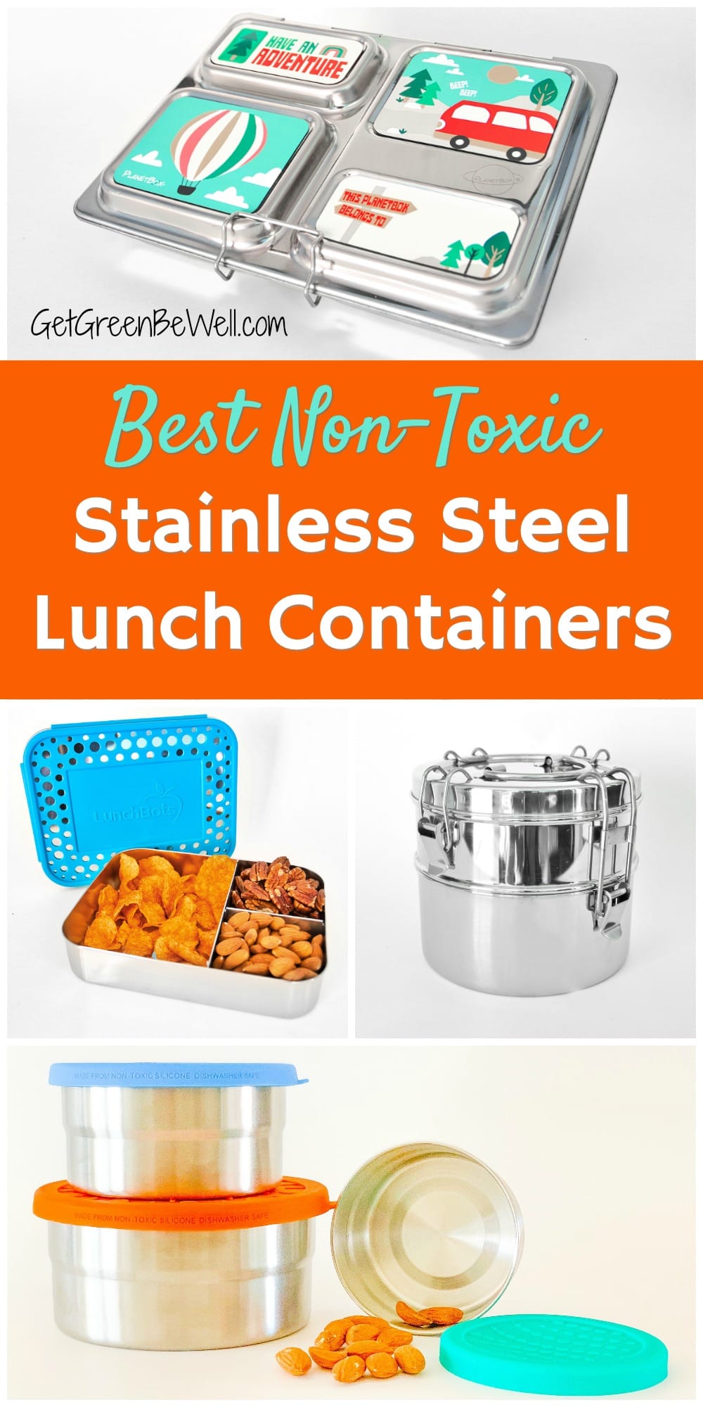 Best Stainless Steel Lunch Containers for Your Lunchbox Get Green Be Well