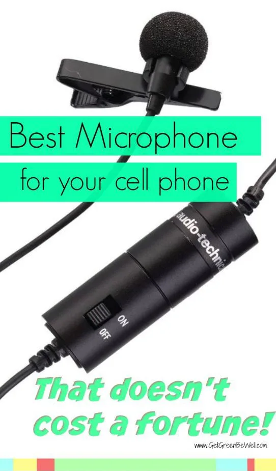 Best microphone for your cell phone. Do video with better sound with this inexpensive lavalier clip micorophone that connects with your cell phone.