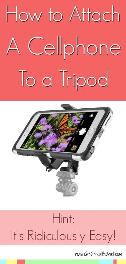 The easiest way to attach a phone to a tripod. Use it to take selfies or film video. 