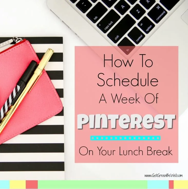 Schedule a week's worth of Pinterest in less than an hour! This social media management tool saves time when scheduling pins.