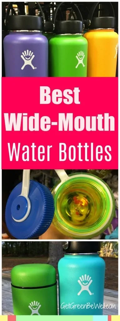 Water bottles that I can put ice cubes in! Thesse reusable containers are so much better than those small neck ones that I had. Now I can clean my bottles and stay healthy. Plus, lots of fun colors and styles!