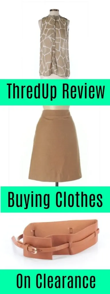 ThredUp has budget-friendly clothing at great prices. What is it REALLY like to shop on the site, though? Pics and honest thredUp review of buying clothing from the online consignment store where secondhand clothes create sustainable fashion for less. #secondhandfirst #sustainablefashion #budgetfriendlyfashion