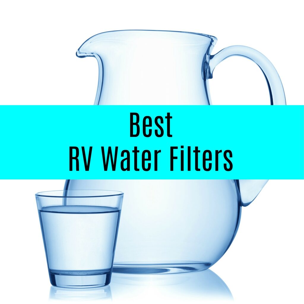 Fresh drinking water in an RV is possible with these RV Water Filters. Forget buying endless bottles of bottled water. Save money, time and energy with these products that remove impurities no matter where you are living or traveling. #RV