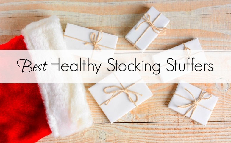 Best healthy stocking stuffer ideas that are affordable and budget friendly! The perfect tiny presents for men and women. These small gifts are great for everybody and include lots of choices for beauty, fitness, stress relief, foodies and fashionistas. #giftguide #stockingstuffers #christmas