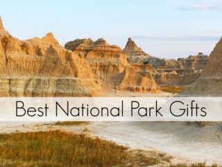 Love traveling to National Parks or dreaming of going to NPS sites soon? Best gifts for family, friends and co-worker presents. This gift guide is perfect for all nature lovers, travelers, and anyone with wanderlust! #Christmas #giftguide #NationalParks