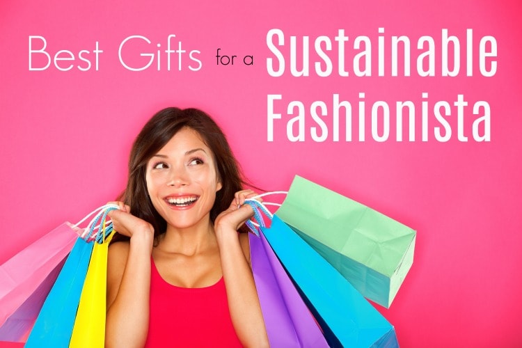 Best sustainable fashion gift ideas for women. Gift guide for a woman who loves ethical fashion or eco-friendly fashion and jewelry. If you don't know what to give, these are easy ideas for presents that any fashionista would lover. #sustainablefashion #ethicalfashion #giftguide #fashiongifts #Christmas #christmasideas