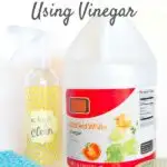 Learn how to effectively clean your toilet using vinegar.