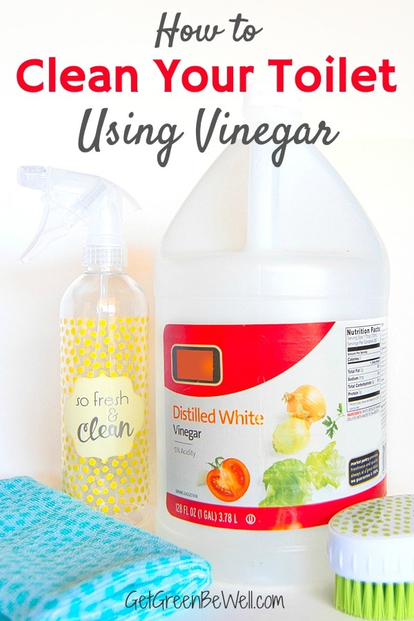 Clean Toilet with Vinegar Instructions
