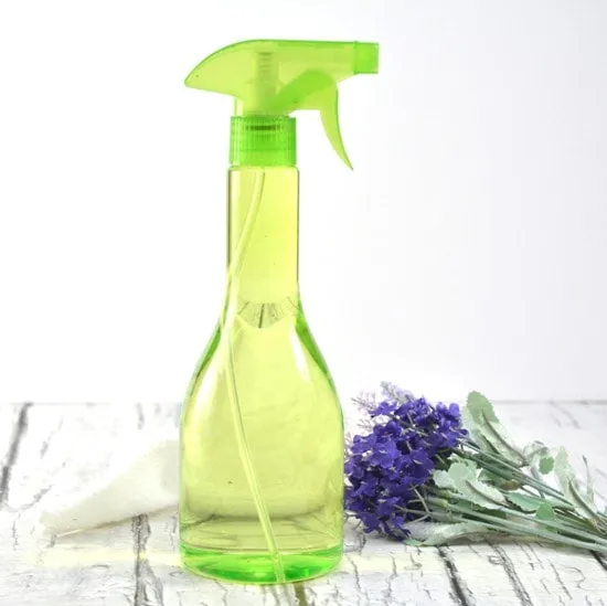 spray bottle of homemade cleaner