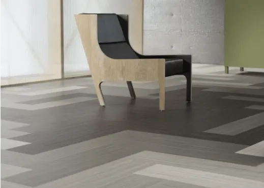 grey square of linoleum allergy friendly flooring
