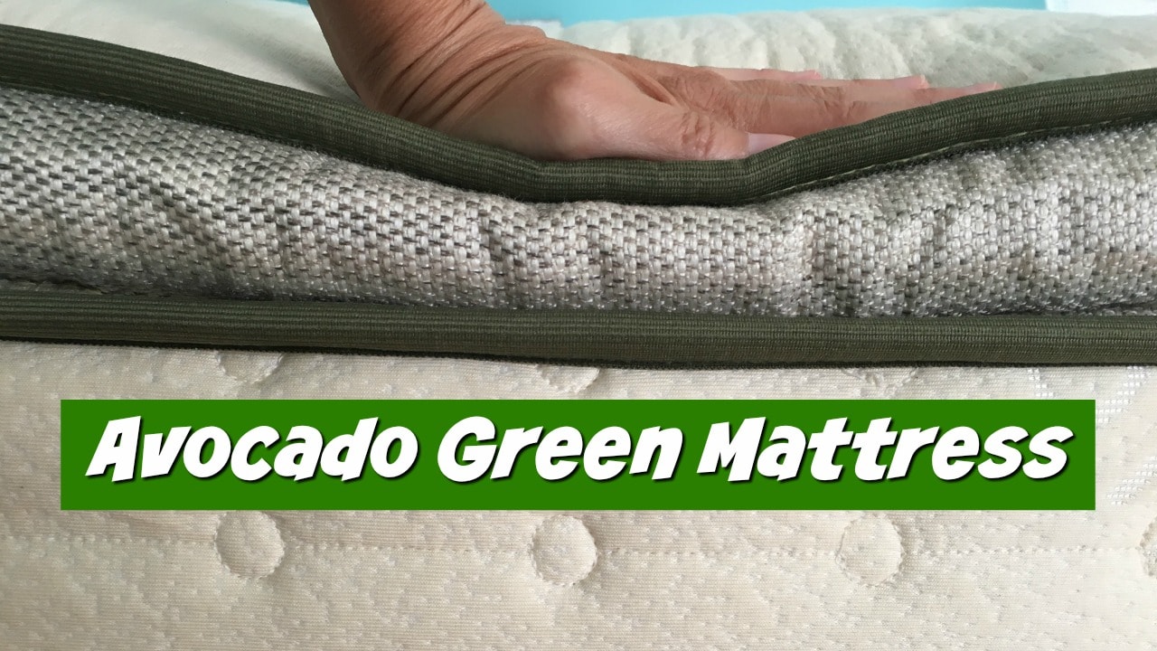 avocado green mattress protector