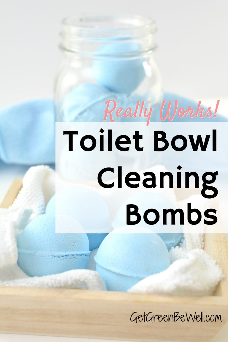 Homemade Fizzy Toilet Bowl Cleaner Tablets Get Green Be Well