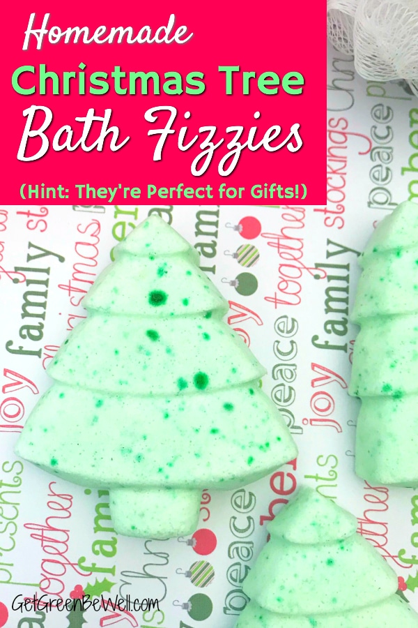 Christmas Tree Bath Fizzies 