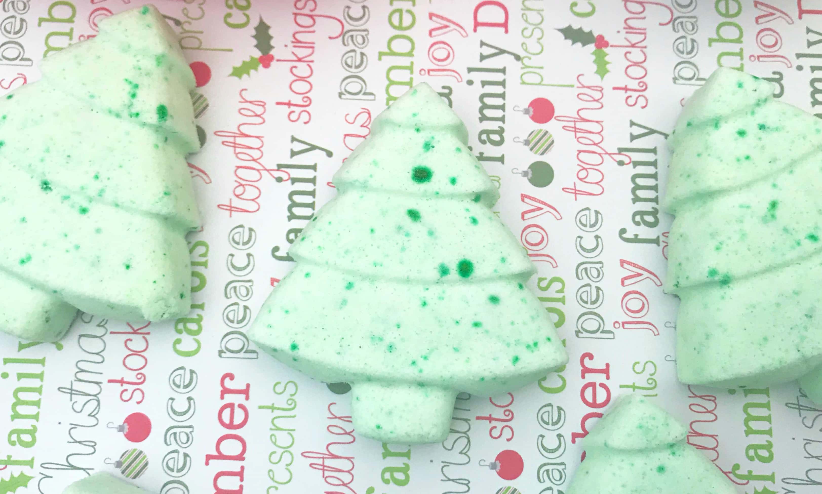 Natural Christmas Tree Bath Bombs Recipe Get Green Be Well