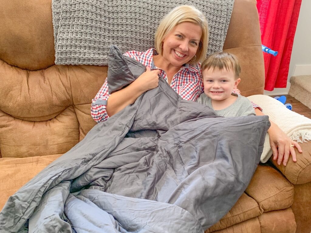 Best Weighted Blanket for Less Anxiety and Better Sleep Get