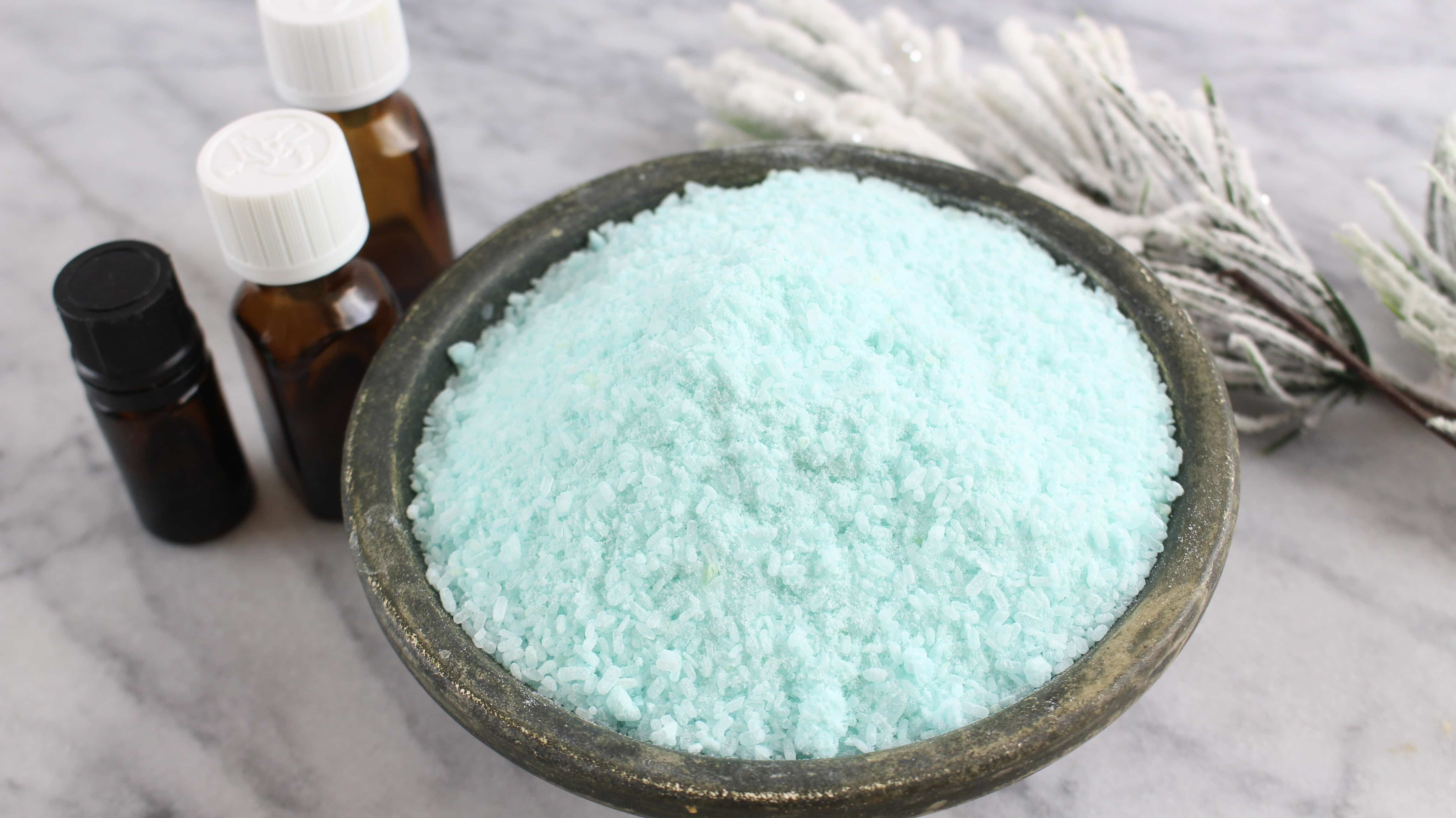 DIY Sinus Congestion Relief Bath Salts Recipe Get Green Be Well