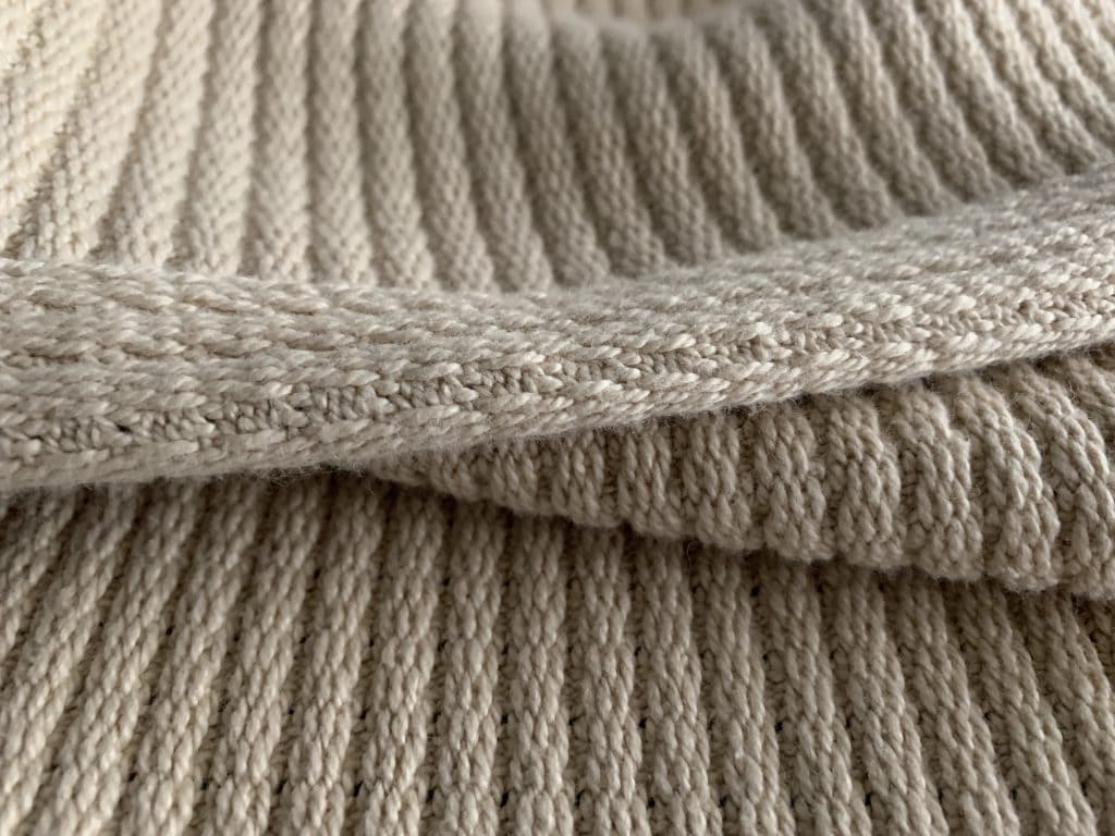 Grund America Organic Cotton Blanket Fibers driftwood
