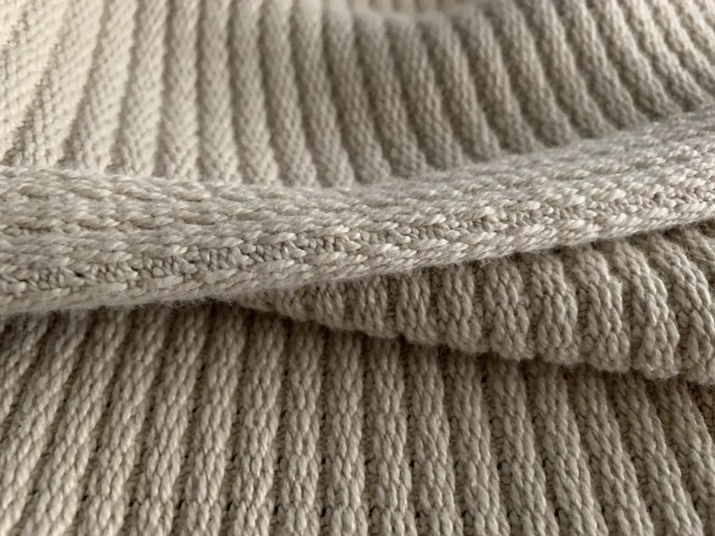 Grund America Organic Cotton Blanket Fibers driftwood