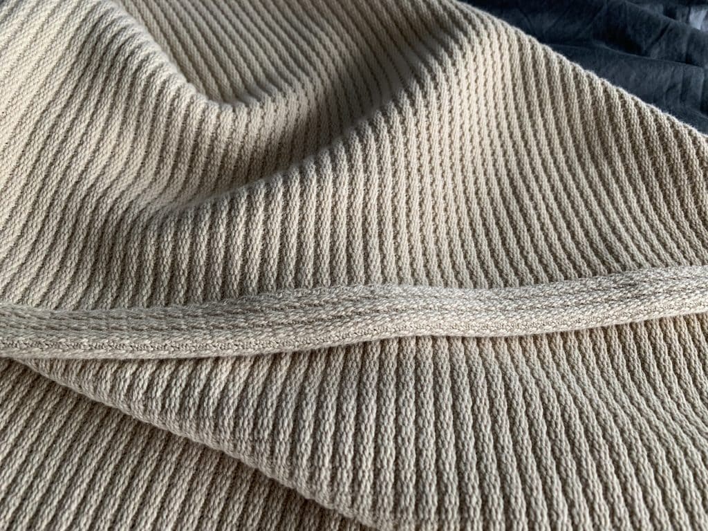 grund america organic cotton throw blanket