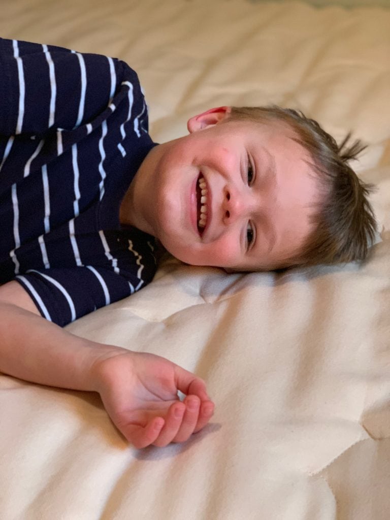 kid on all natural joy bed mattress