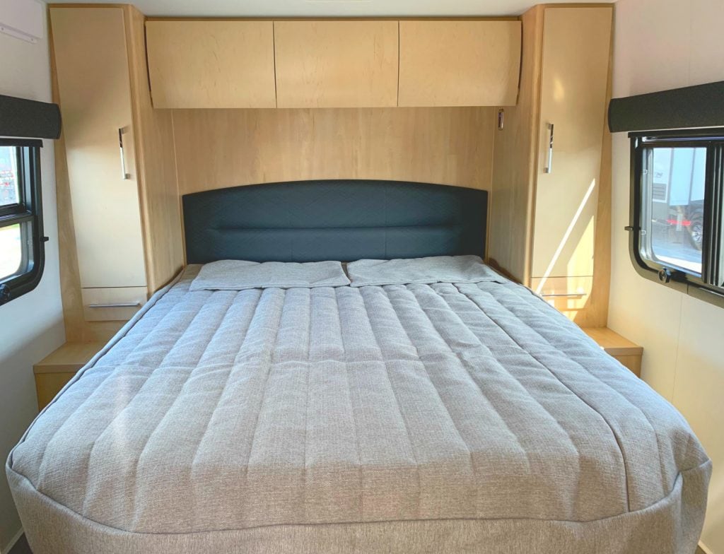rv bed mattress van class b leisure travel vans