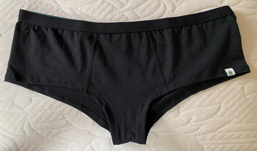 black hemp underwear womens