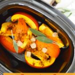 Homemade potpourri simmered in a slow cooker.