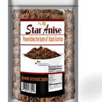 Star Anise-Whole Chinese Star Anise Pods, Dried Anise Star Spice (3 oz)