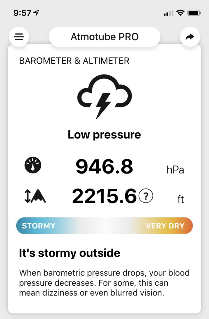 atmotube personal air quality sensor report