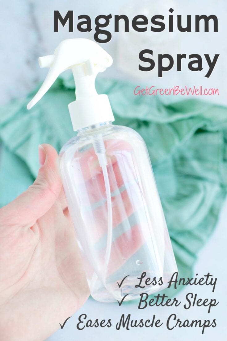 Magnesium Topical Spray Recipe Benefits Sleep, Anxiety, Cramps Get